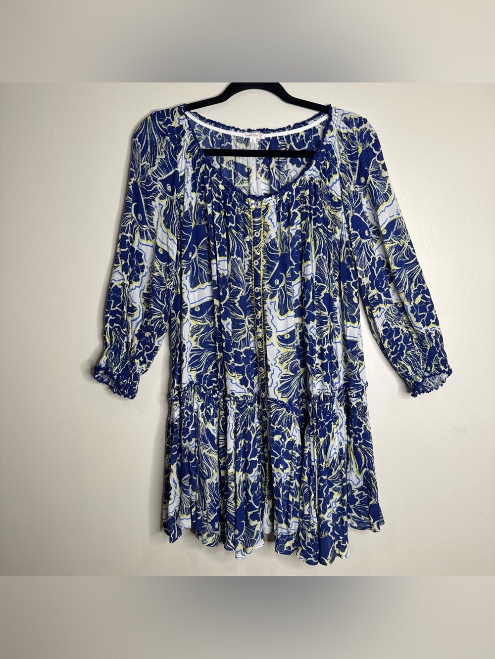 Vilebrequin x Poupette St. Barth
Tesorino Dress Blue Fish Viscose Mini Dress